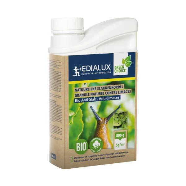 EDIALUX Biologische Slakkenkorrels 800 G 2 EDIALUX Biologische Slakkenkorrels 800 G - Afbeelding 2