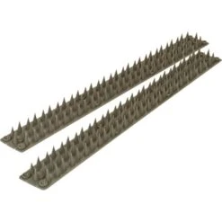 Vogelwering Met Afweerpinnen Grijs - 4,5 × 45 Cm