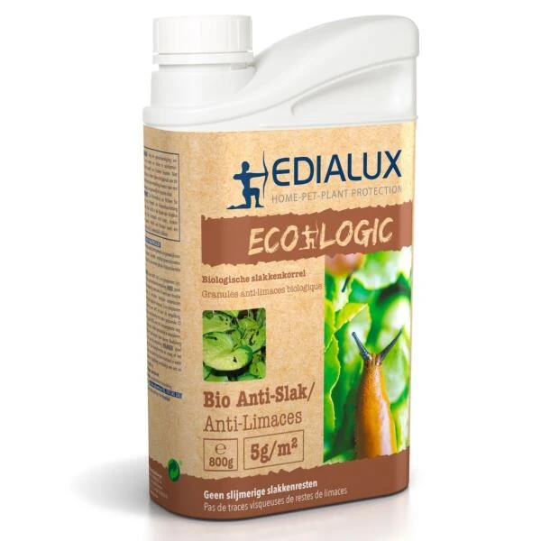 EDIALUX Biologische Slakkenkorrels 800 G 1 EDIALUX Biologische Slakkenkorrels 800 G
