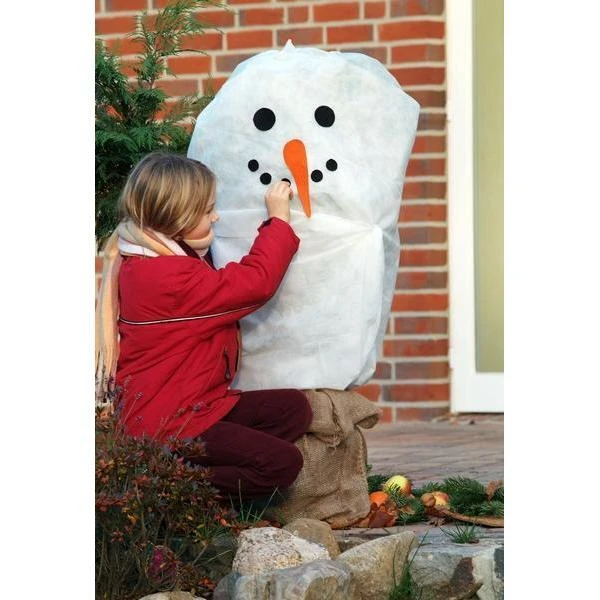 Beschermhoes Planten - Sneeuwman - 130 × 150 Cm 2 Beschermhoes Planten - Sneeuwman - 130 × 150 Cm - Afbeelding 2