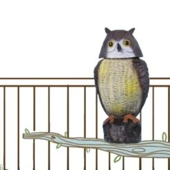 Bewegende Uil - Vogelverschrikker 5 Bewegende Uil - Vogelverschrikker -EDIALUX Winkel bewegende vogelschrikker 1484056001 5 600