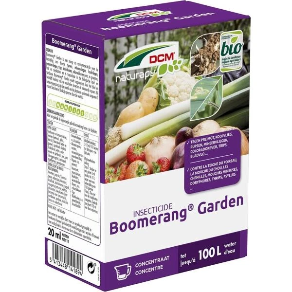 Boomerang Garden Insecticide - Moestuin DCM 20 Ml 1 Boomerang Garden Insecticide - Moestuin DCM 20 Ml