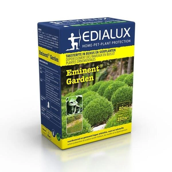 EDIALUX Eminent Garden Tegen Buxusziekte 1 EDIALUX Eminent Garden Tegen Buxusziekte
