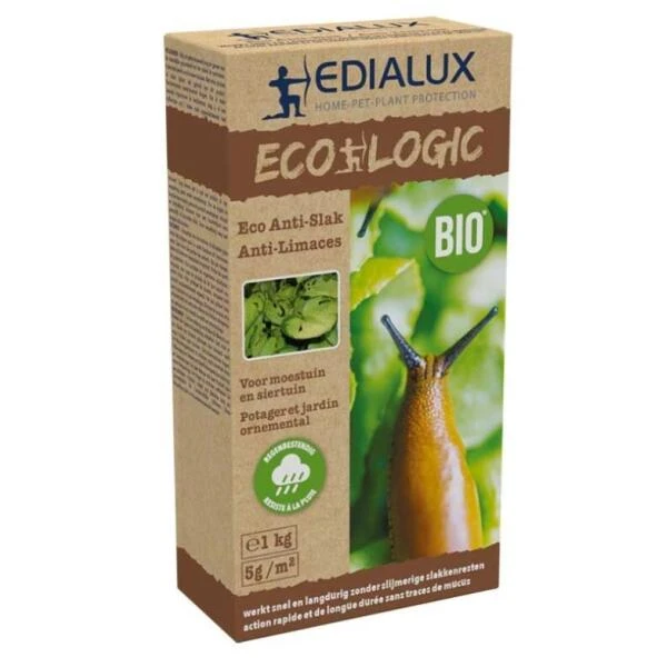 Edialux Ecologic Slakkenkorrels - 1000 G 1 Edialux Ecologic Slakkenkorrels - 1000 G