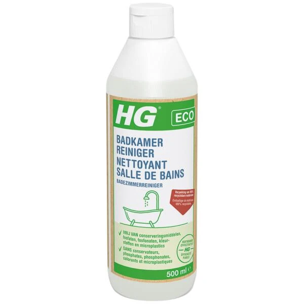 HG ECO Badkamer Reiniger - 500 Ml 1 HG ECO Badkamer Reiniger - 500 Ml