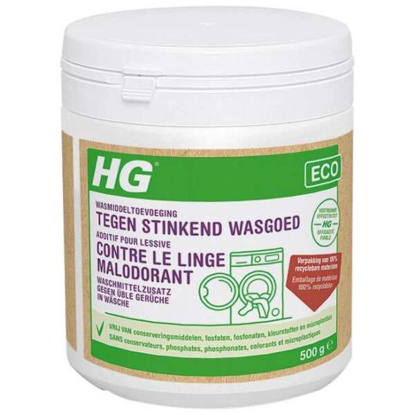 HG ECO Tegen Stinkend Wasgoed - 500 G 1 HG ECO Tegen Stinkend Wasgoed - 500 G