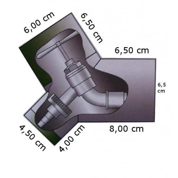 Buitenkraan Isolatie 2 Buitenkraan Isolatie - Afbeelding 2