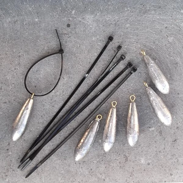 Loodgewichtjes 50 Gram - Set Van 6 Stuks 2 Loodgewichtjes 50 Gram - Set Van 6 Stuks - Afbeelding 2