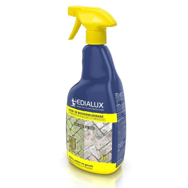 EDIALUX Mosverwijderaar - 1 Liter Gebruiksklaar 1 EDIALUX Mosverwijderaar - 1 Liter Gebruiksklaar