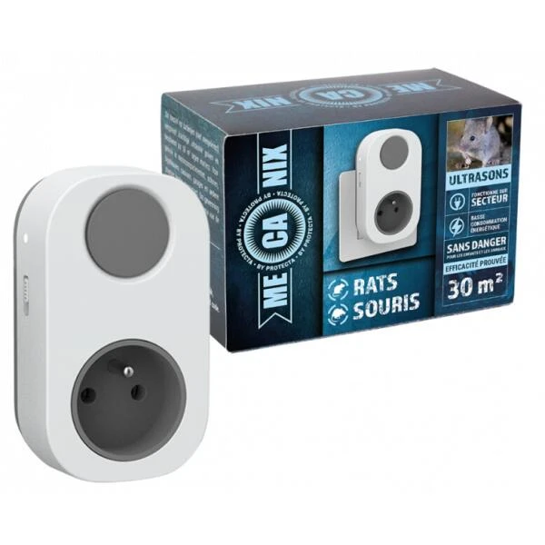 Protecta Ultrasone Verjager Muizen En Ratten - 30 M² 1 Protecta Ultrasone Verjager Muizen En Ratten - 30 M²